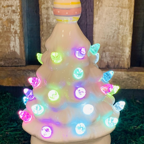 Mr. Christmas White Light Up Easter Tree - Picture 8 of 10